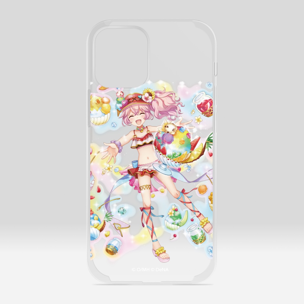 サマーキャラ クリアiPhoneケース <シュクレ>