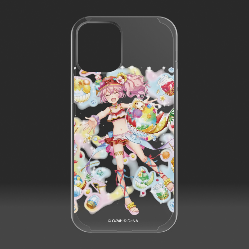 サマーキャラ クリアiPhoneケース <シュクレ>