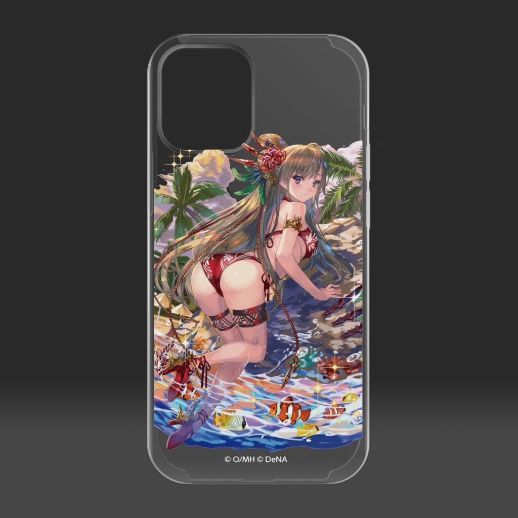 サマーキャラ クリアiPhoneケース <ヘイラン>
