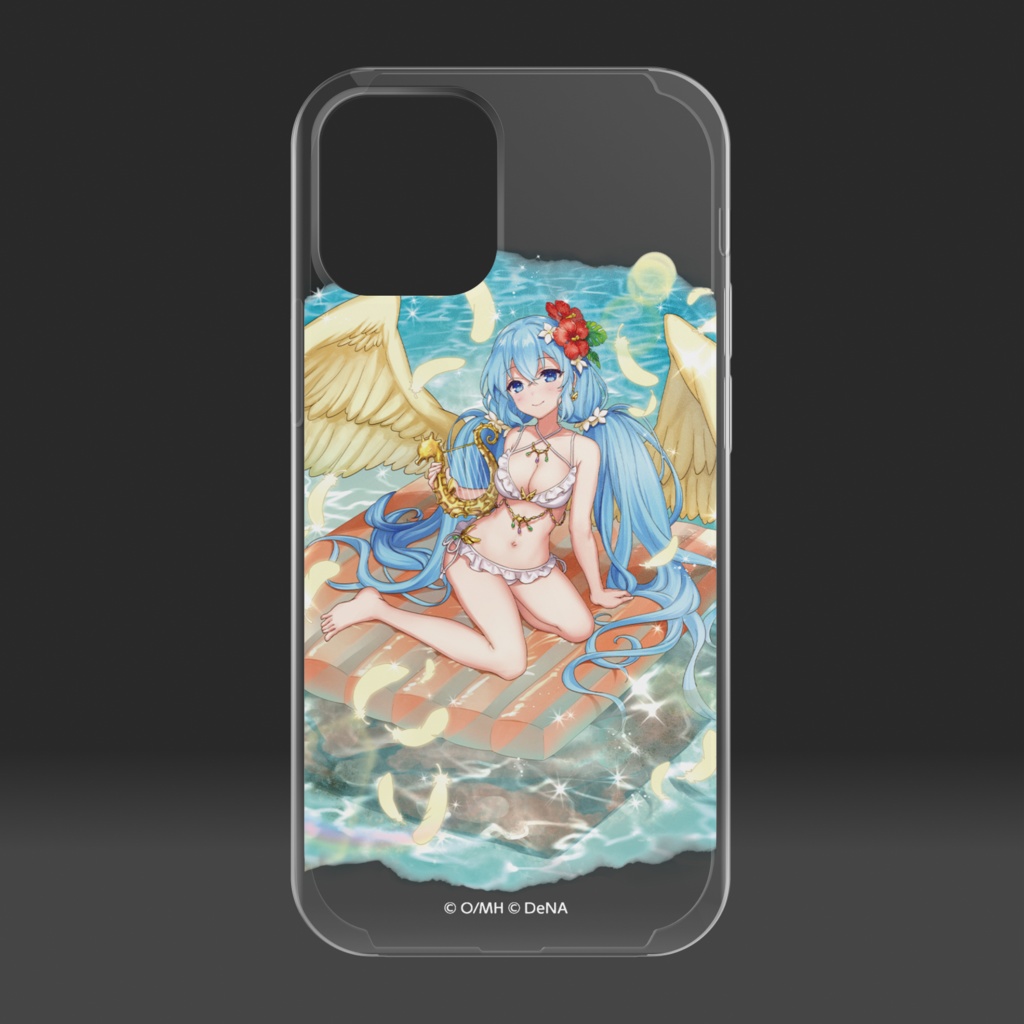 サマーキャラ クリアiPhoneケース <ハーピストエンジェル>