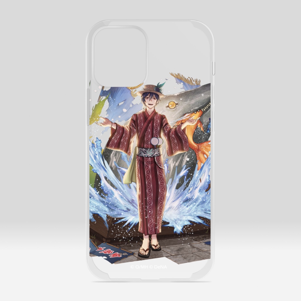 サマーキャラ クリアiPhoneケース <メフィスト>