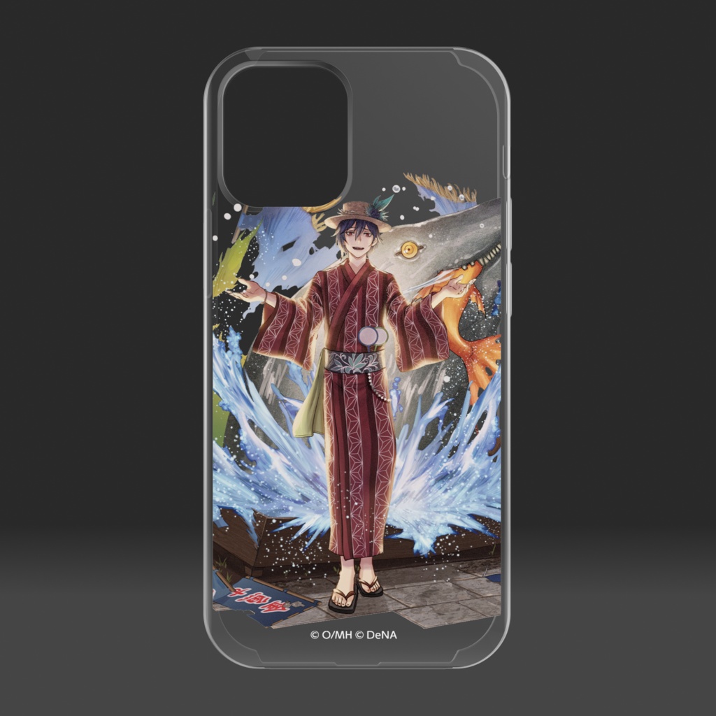 サマーキャラ クリアiPhoneケース <メフィスト>