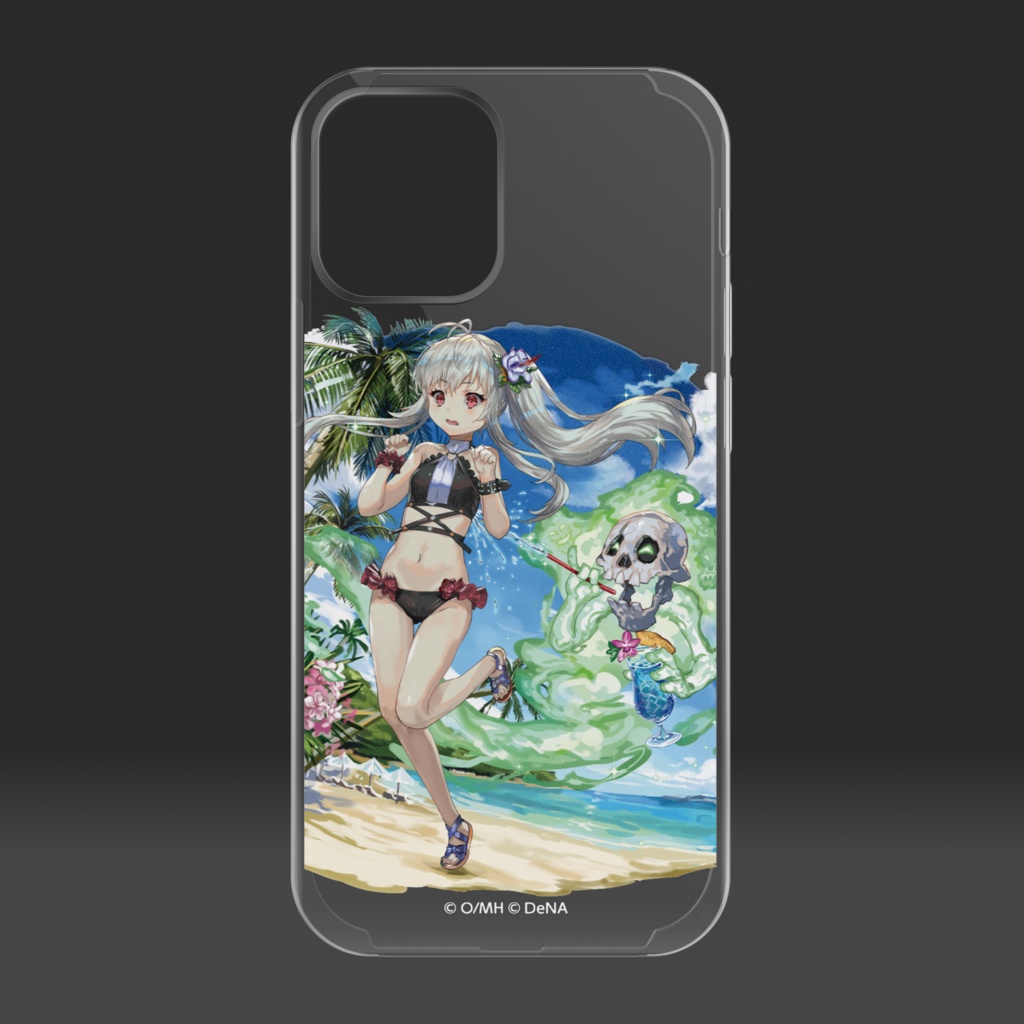 サマーキャラ クリアiPhoneケース <アズリエル>