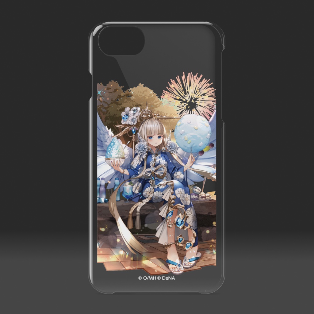 サマーキャラ クリアiPhoneケース<納涼イシュタル>