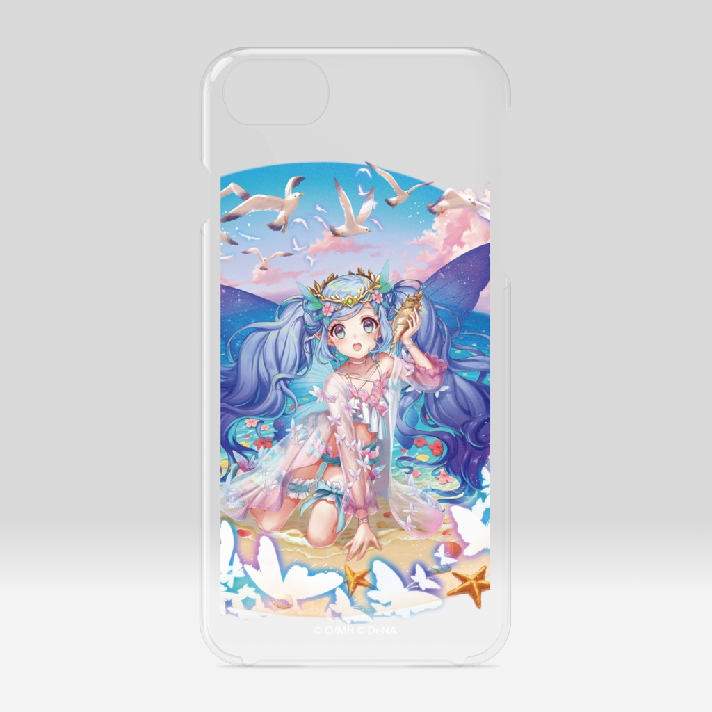 サマーキャラ クリアiPhoneケース＜サマーティターニア＞