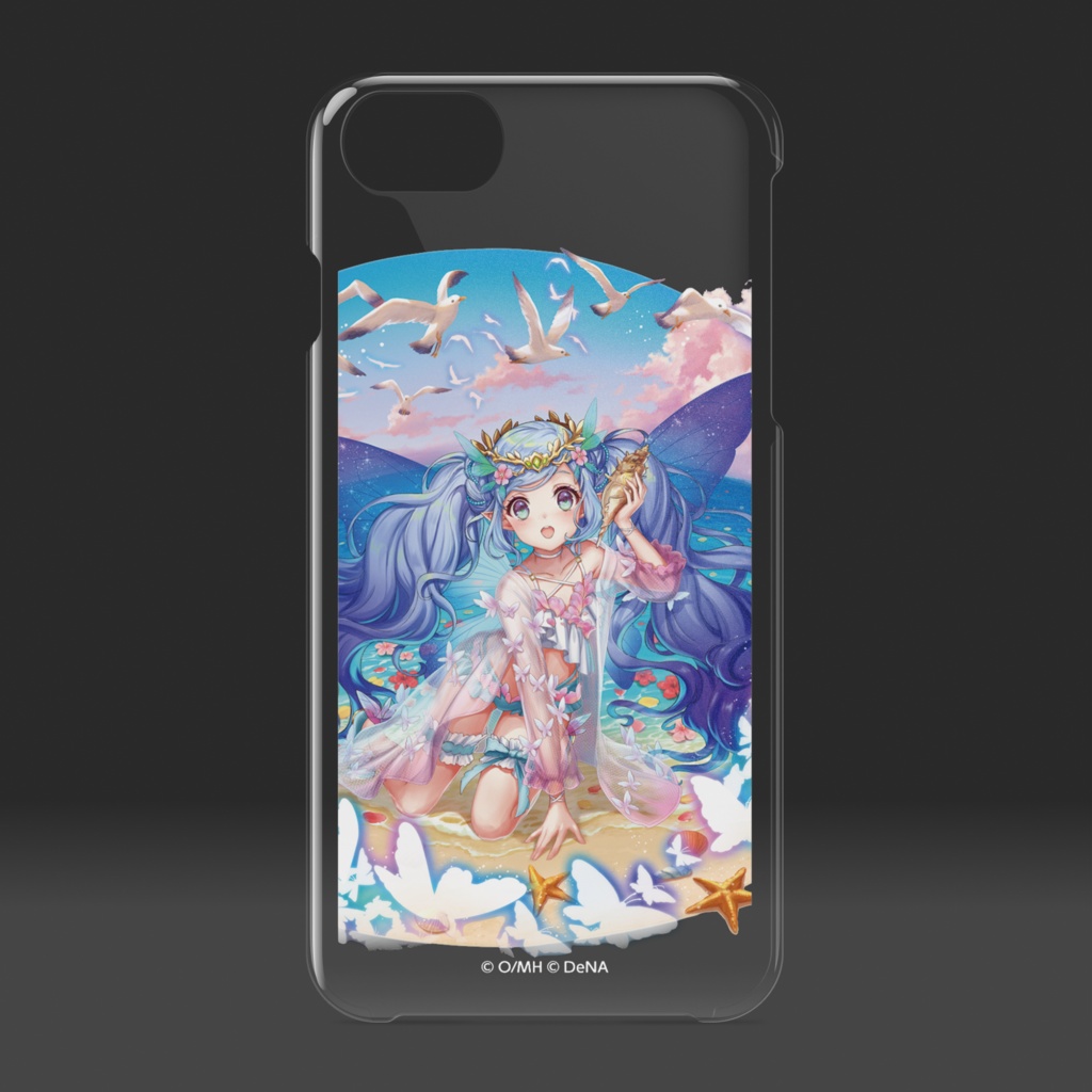 サマーキャラ クリアiPhoneケース<サマーティターニア>