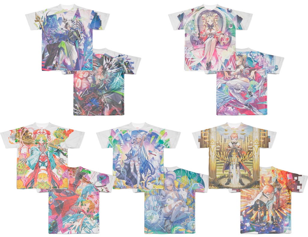 タロットシリーズ フルグラフィックTシャツ 第2弾