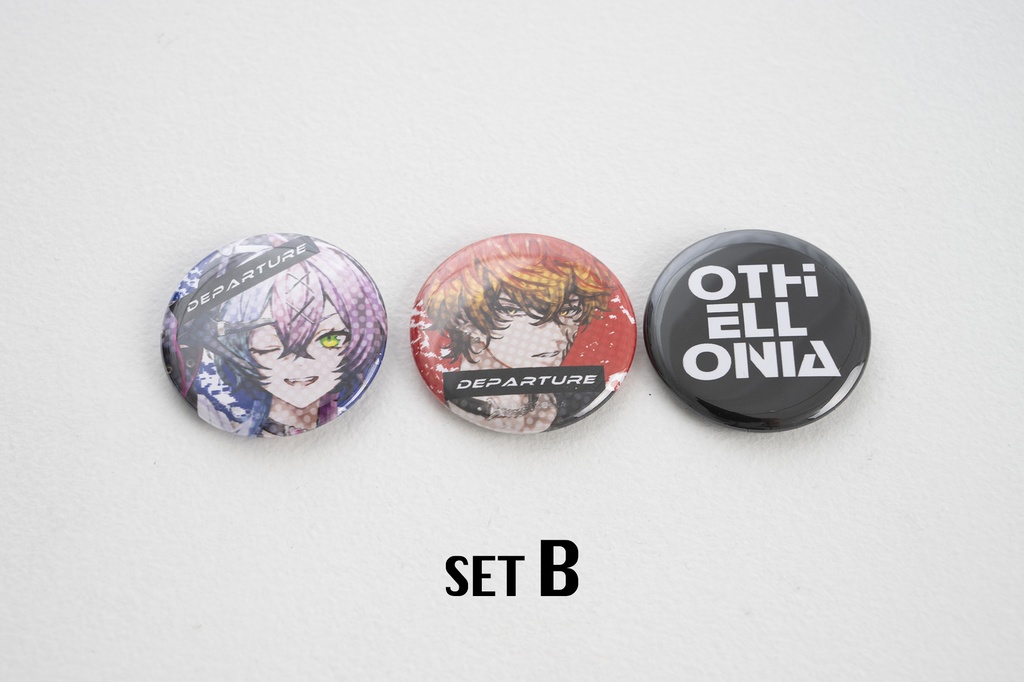 OTHELLONIAN PIN BADGE | DEPARTURE