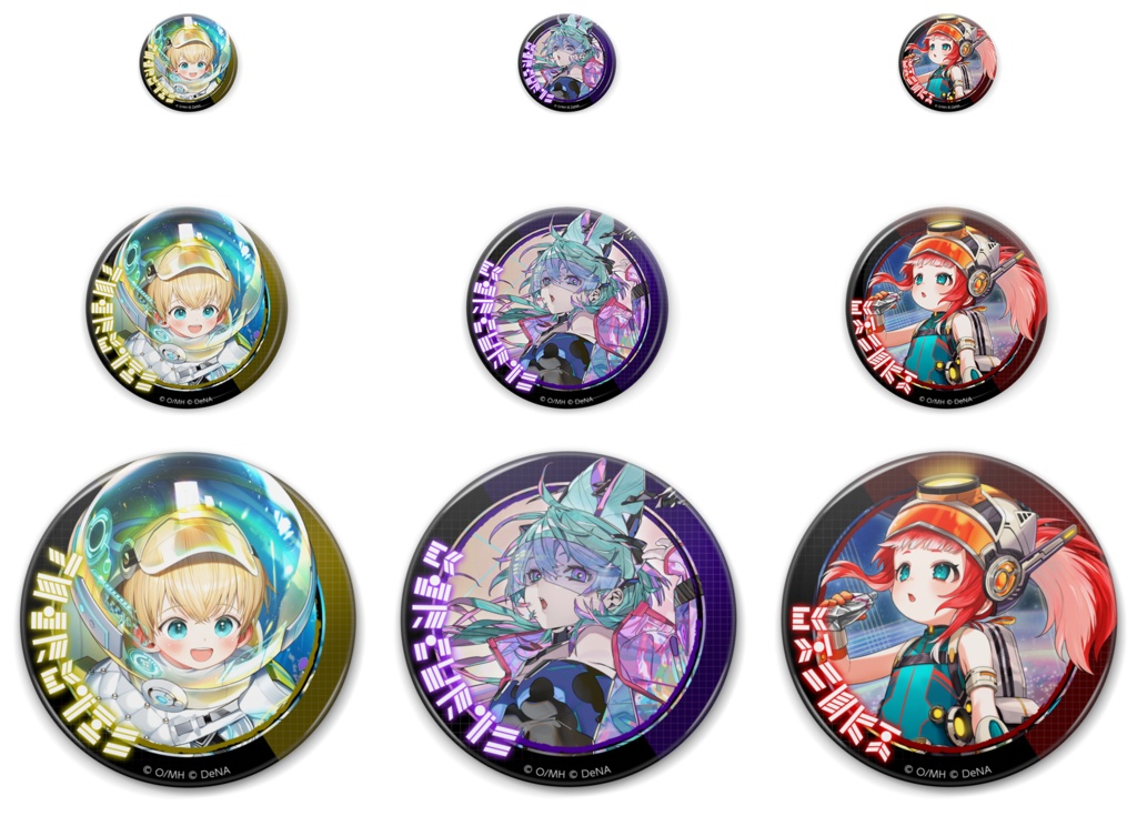 キャラクター缶バッジシリーズ vol.13(25mm、57mm、88mm)