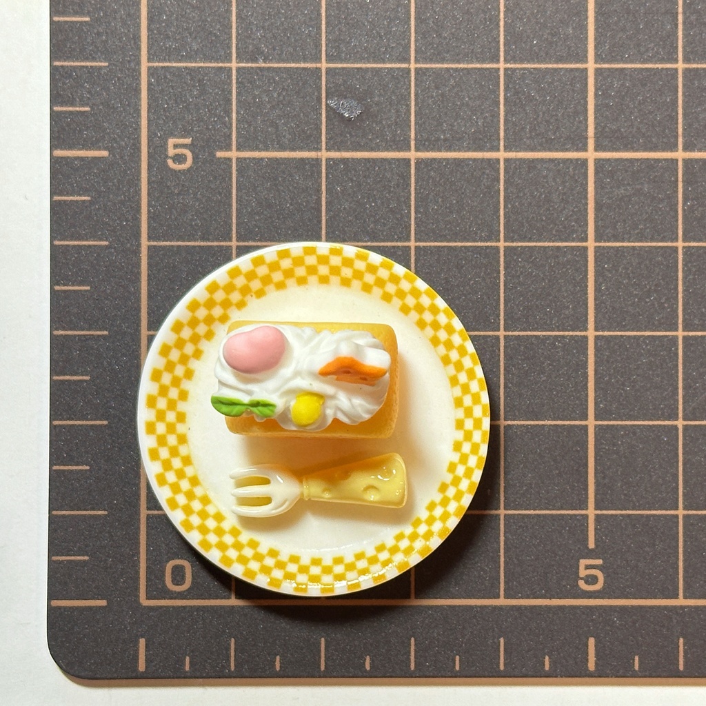 【ミニチュア】ぬい撮りにぴったり♪ミニスイーツプレート