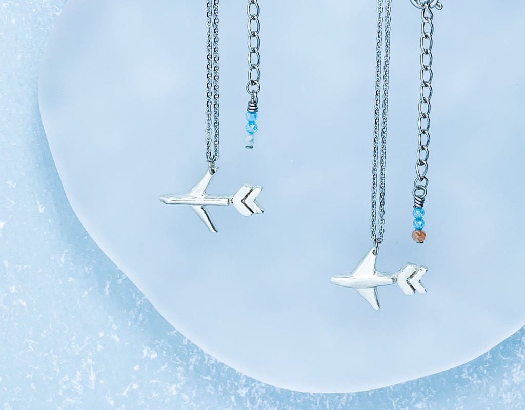 内番服の飛行機ネックレス(雲次)