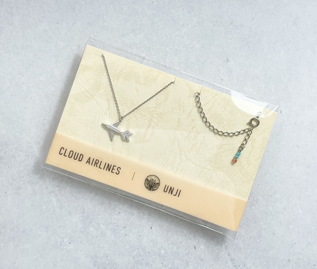 内番服の飛行機ネックレス(雲次)