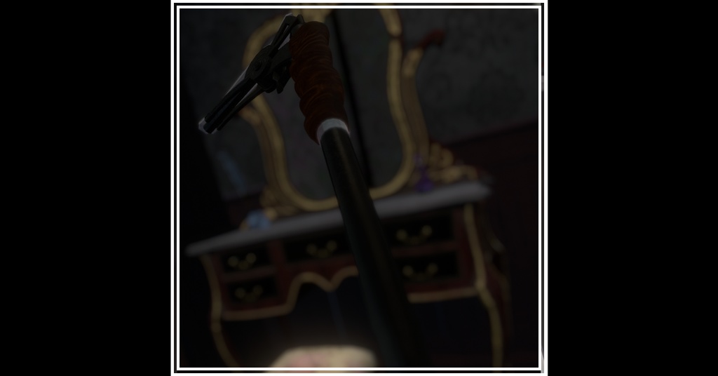 【変形ギミック付き!】ギミック付き3Dモデル「魔女の杖剣」【MA設定済み】