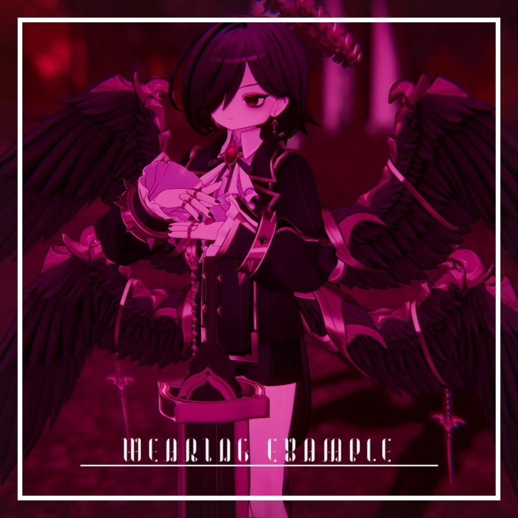 【12/25まで無料!】ギミック付き3Dモデル「断頭剣 ベルリオーズ」【MA設定済み】