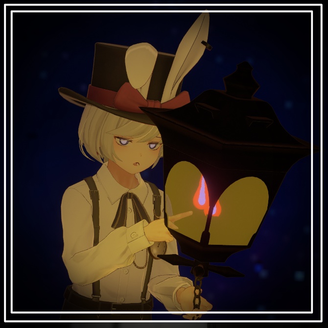 【無料!】ギミック付き3Dモデル「へりうむらんぷ」【MA対応】