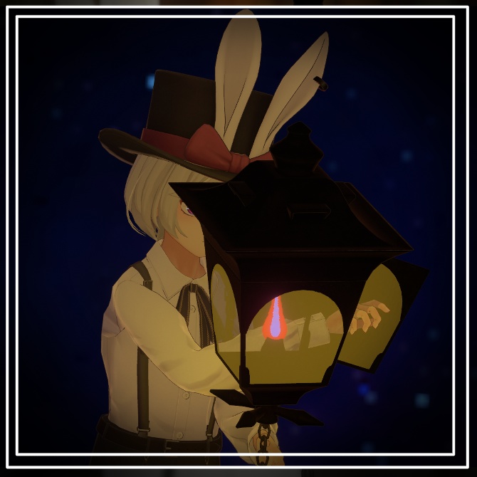 【無料!】ギミック付き3Dモデル「へりうむらんぷ」【MA対応】