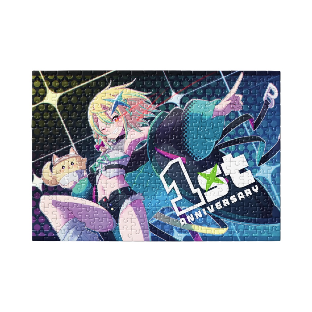 【鈴乃しおん】1周年記念パズル