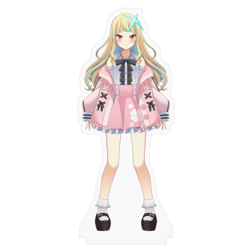 【鈴乃しおん】2周年記念アクリルフィギュア【地雷】