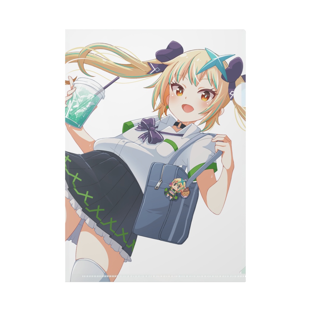 【鈴乃しおん】3周年記念クリアファイル