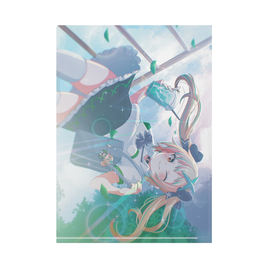 【鈴乃しおん】3周年記念クリアファイル