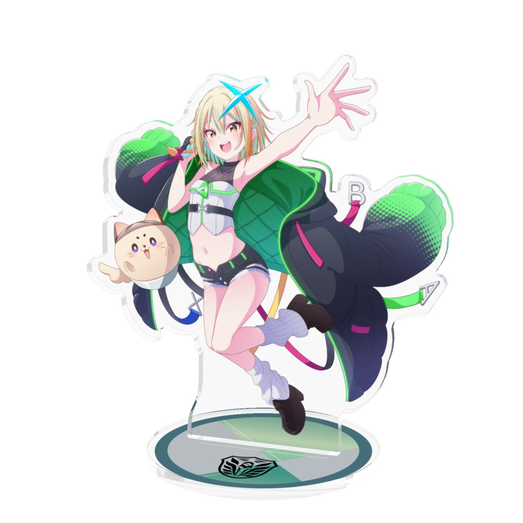 【鈴乃しおん】4周年記念アクリルフィギュアA