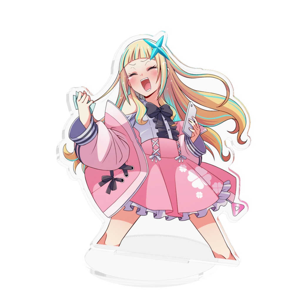 【鈴乃しおん】4周年記念アクリルフィギュアB