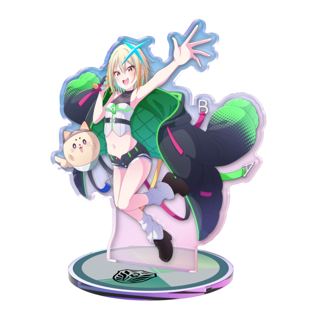 【鈴乃しおん】4周年記念オーロラアクリルスタンド