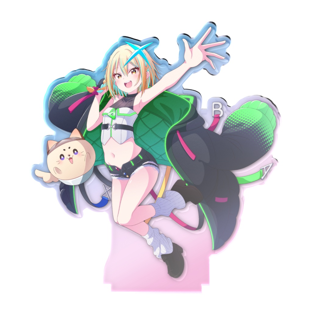 【鈴乃しおん】4周年記念オーロラアクリルスタンド