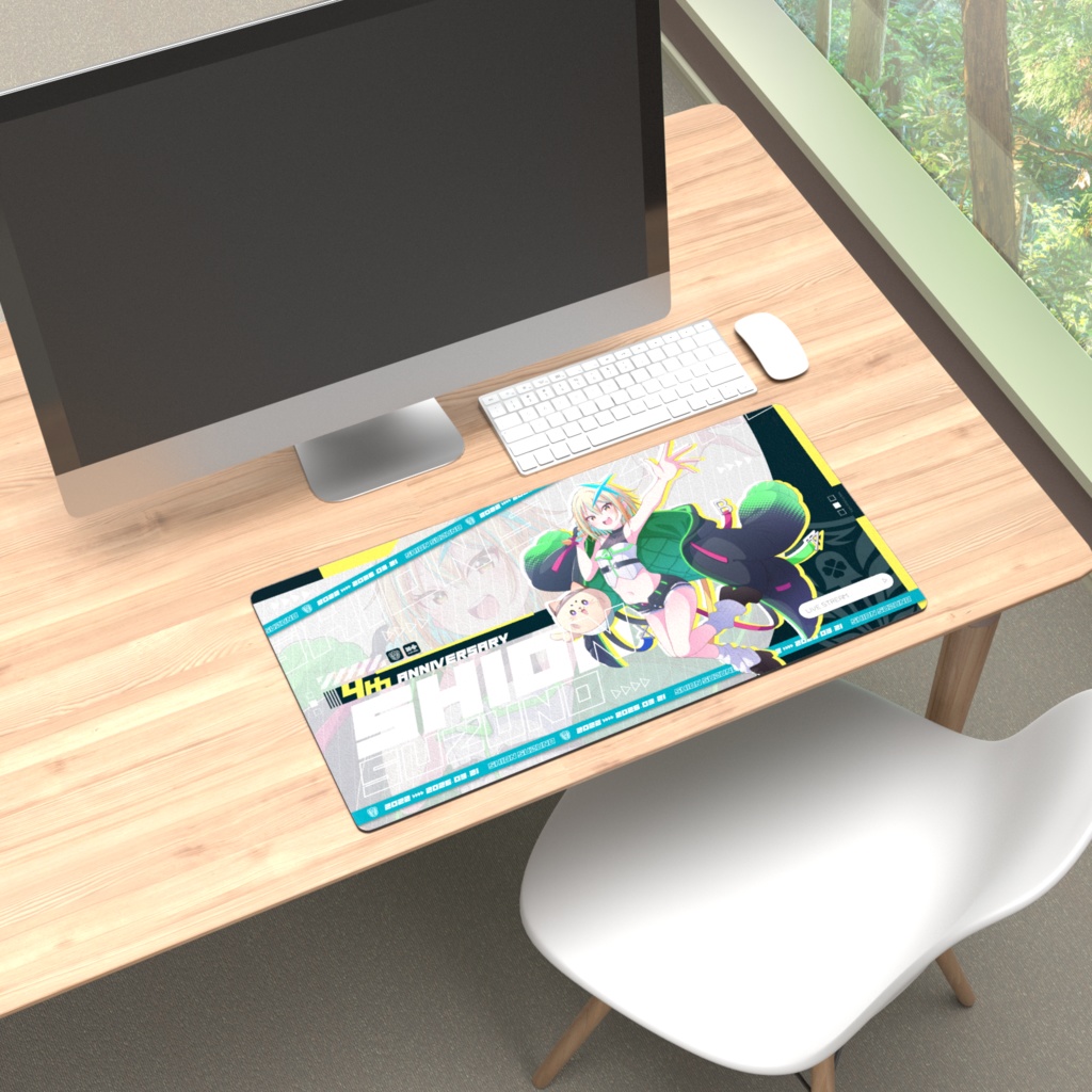 【鈴乃しおん】4周年記念プレイマット