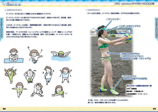 【 #エアコミケ3 #GW超同人祭 #文フリ東京 新刊】BEACH VOLLEYBALL~一般人でもわかるビーチバレーの魅力~ 第3章 ビーチバレーの基本動作①