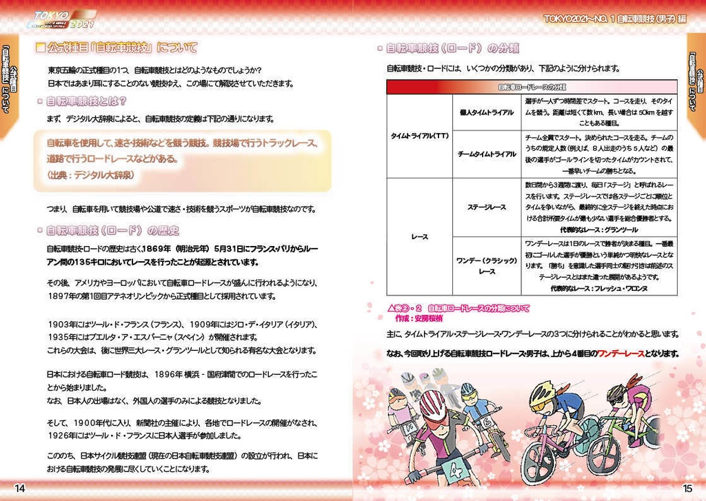 【#C99A 新刊】TOKYO2021 東京五輪の感動を再び NO.1 自転車ロードレース男子編