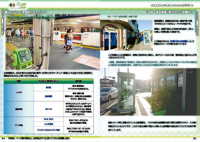 【自家製本版】 #公衆電話 これくしょん・緑の公衆電話編