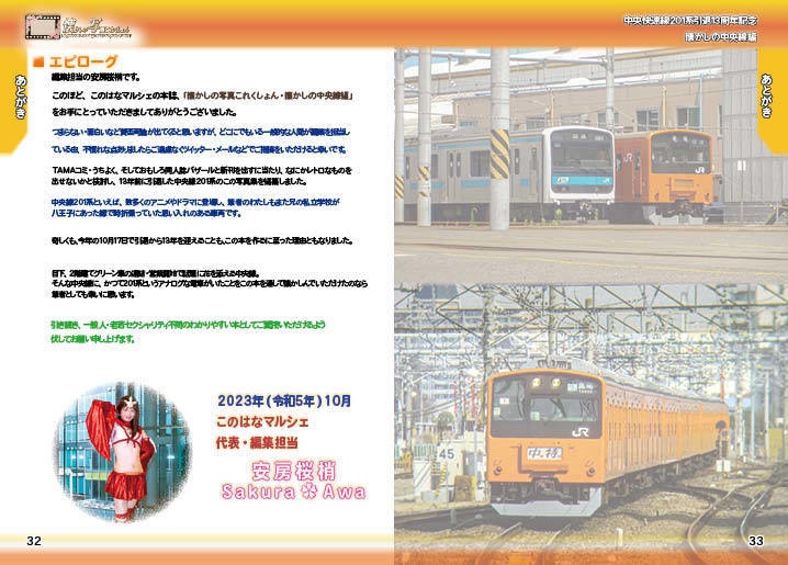 <コピー本 懐かしの写真集>中央線快速201系編