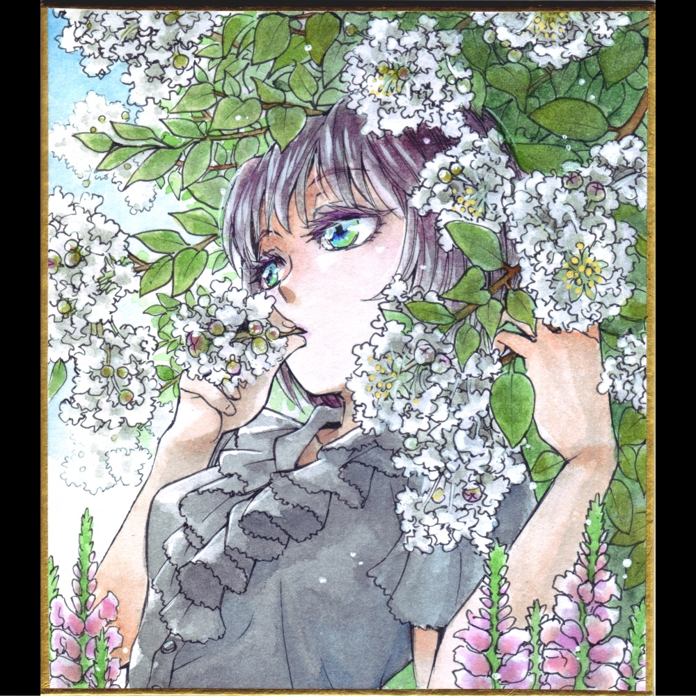 白い百日紅 ふとん最高 Booth