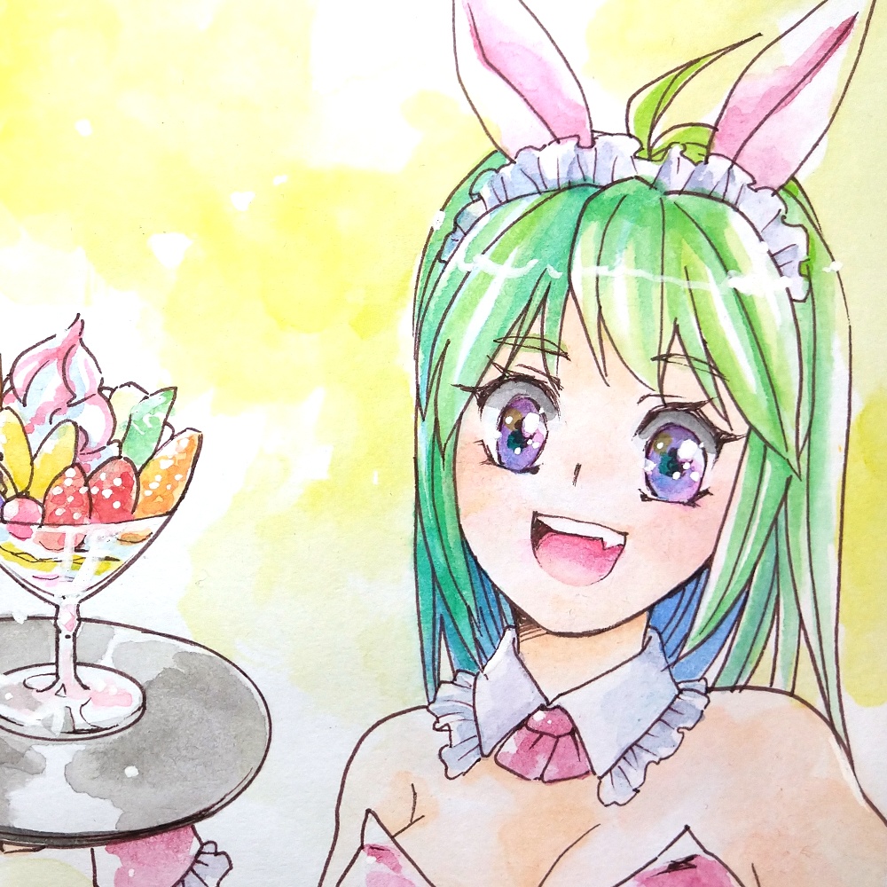 バニーさん（ドローイング）