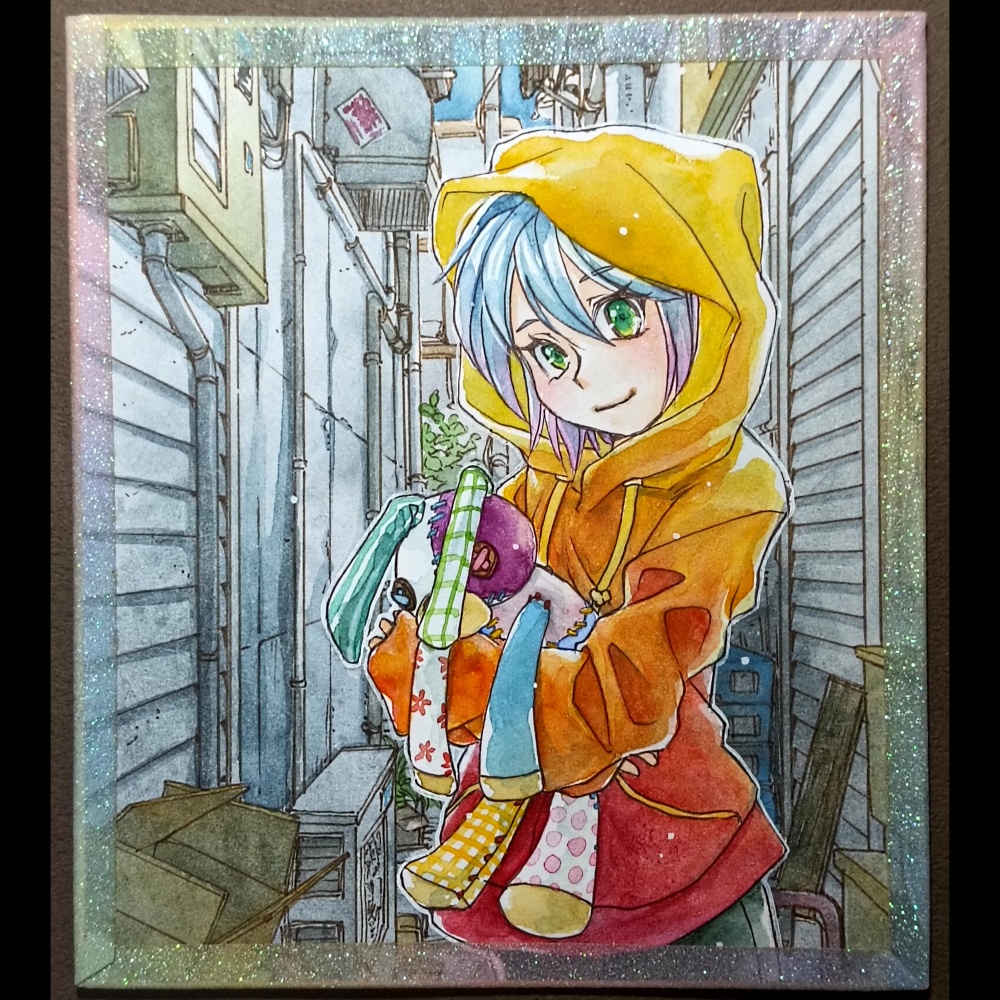 路地裏のうさぎ