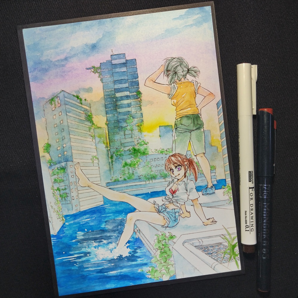 大都会は海の底