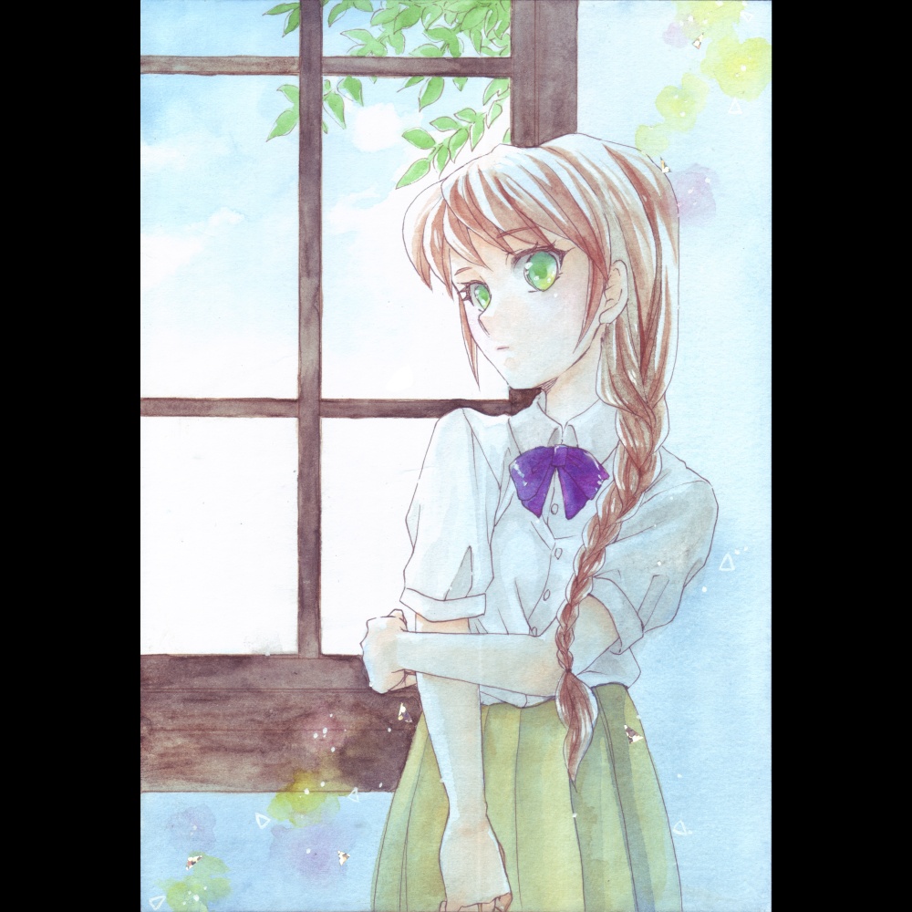 夏の窓辺