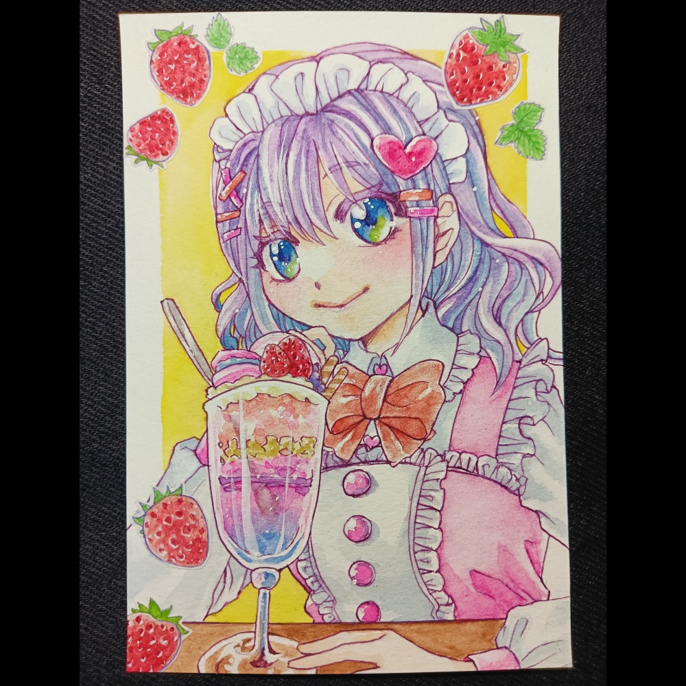 strawberry pink