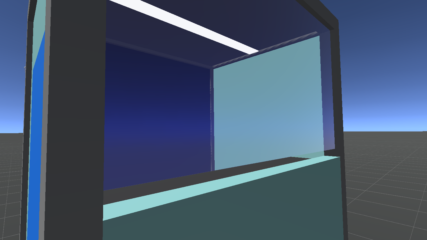 入国審査カウンターのようなもの