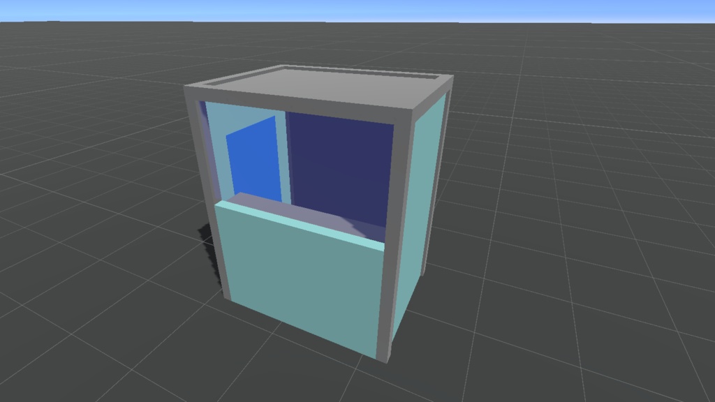 入国審査カウンターのようなもの