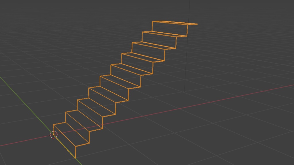 薄っぺらい階段