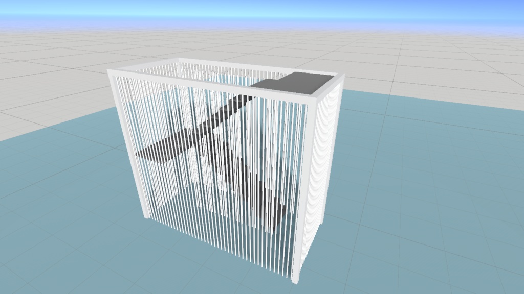 【積み重ね可能】折り返し階段