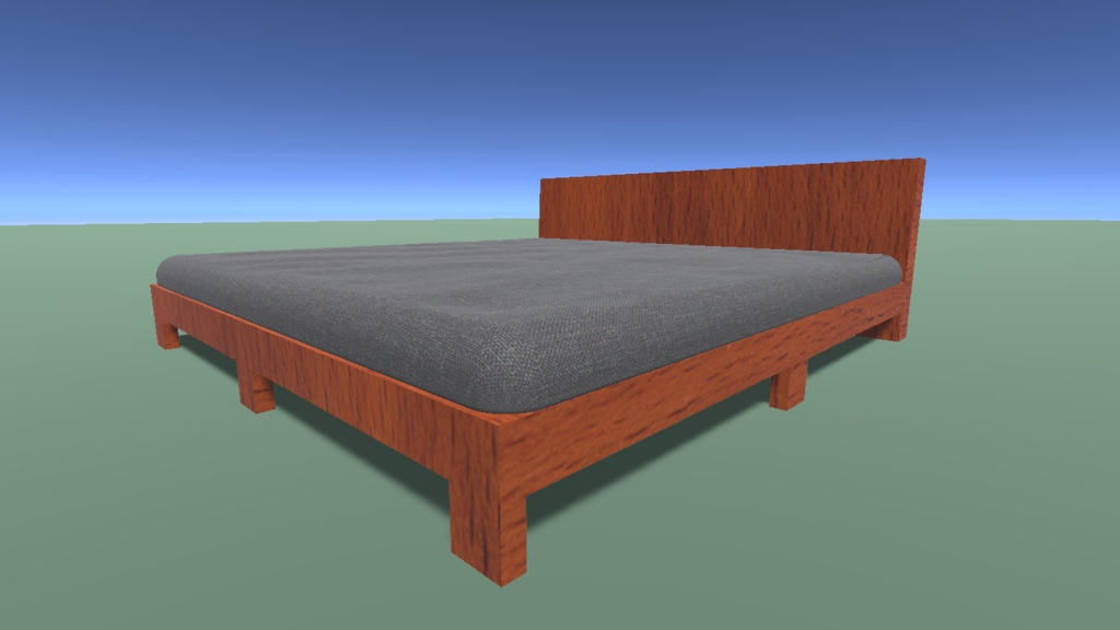 でかくて足の多いベッド