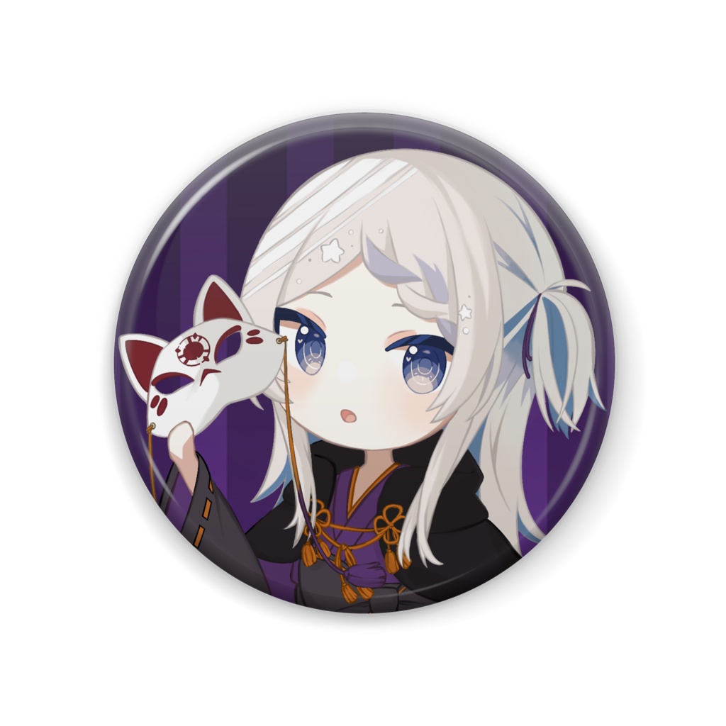 SD缶バッジ（2023ハロウィン.ver）