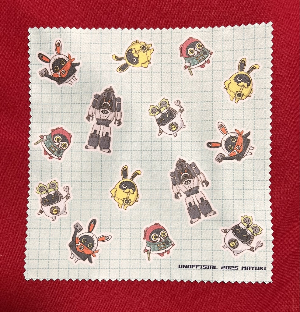 ゼンゼロボンプ メガネ拭き(非公式)