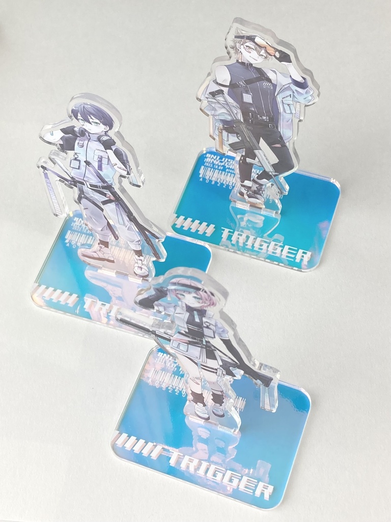 【非公式】TRIGGERサイバーアクリルスタンド