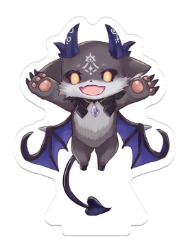 でび&るん&るる ミニアクスタ
