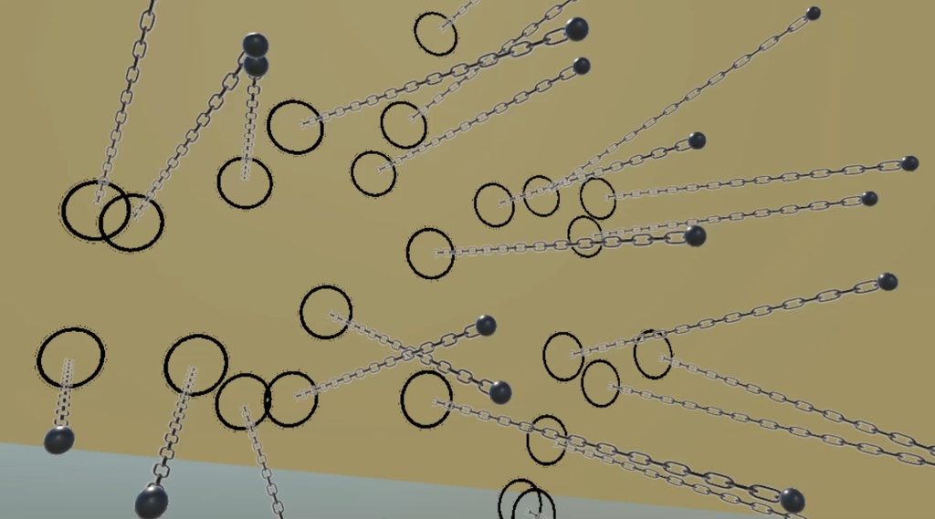 【VRChat向け】反射鎖Particle