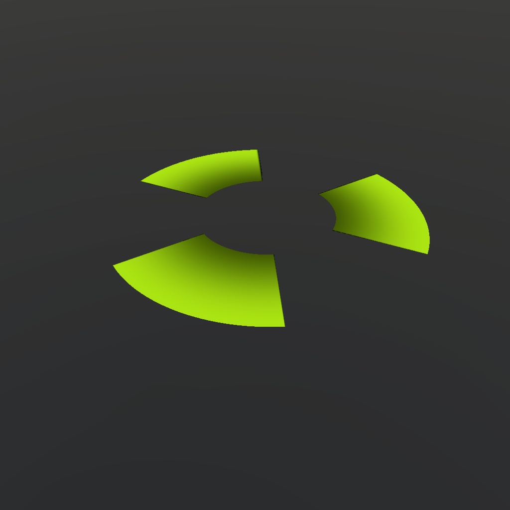 【VRChat向け】サイバー風ディスクシェーダー(&サンプル12個セット)